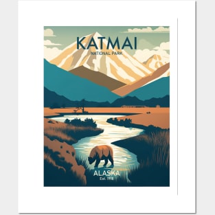 KATMAI NATIONAL PARK Posters and Art